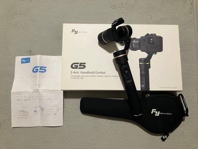 FeiyuTech G5 3-Achsen Handheld Gimbal für GoPro HERO4/3+/3/Yi Cam 4K gebraucht