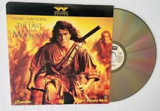 The Last Of The Mohicans Daniel Day Lewis, 1993 Laserdisc LD, VGC
