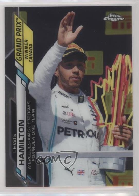 2020 Topps Chrome Formula 1 Grand Prix Winners Lewis Hamilton #139 g1z