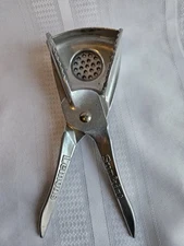 Vintage Sunkist Lemon Squeezer Cast Aluminum Manual Juicer Made In USA