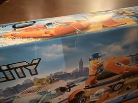 LEGO City 60012 4X4 & DIVING BOAT Sealed New Retired 