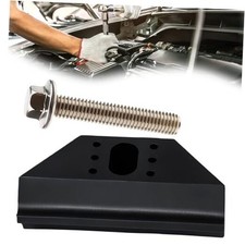 Base Clamp Battery Hold Down Kit, Car Battery Tie Down Bracket with 304