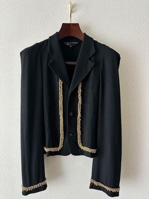 COMME des GARCONS 89Aw Gold Chain Jacket Men