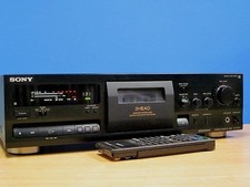SONY TC-K710S 3-Head Cassette Deck with Compatible remote control Maintenanced