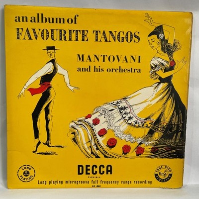 An Album of Favourite Tangos, Mantovani & His Orchestra 12'' Vinyl Record