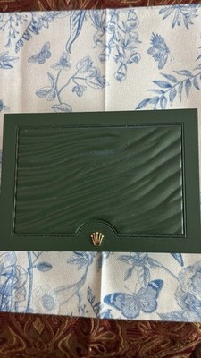 Rolex Watch Box Oyster Green Wave Box SA Geneve Suisse 31.00.04 Box Only