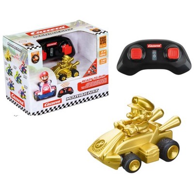 RC Mario Kart  Mario Gold 2,4Ghz Super Mario ferngesteuert mit Akku Mini RC CAR