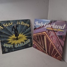 Pair Of Judy Garland Vinyl Records At Home At The Palace & A Star Is Born