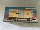 With Box: Vintage Playmobil 4122 Western Train Freight Car Colorado 1987 Unused