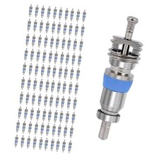 Valve Core for R410 R32 R22, High Pressure with Teflon Seal, HVAC 100PCS