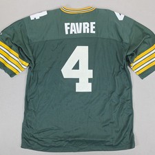Vintage Starter Green Bay Packers Jersey Mens 2XL/54 Home 4 Brett Farve NFL