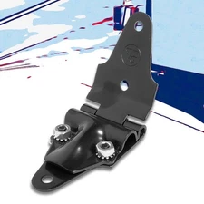 Black Transglobal Roll Up End 2" Width Hinge For Freight Trailer Roll-Up Door