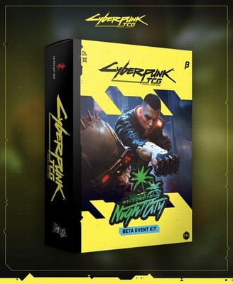 Cyberpunk TCG Beta Event Kit (Welcome To Night City) Pre-Release 