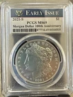 2021 S Morgan Silver Dollar - PCGS MS69 Early Release Label -US Mint Box and COA