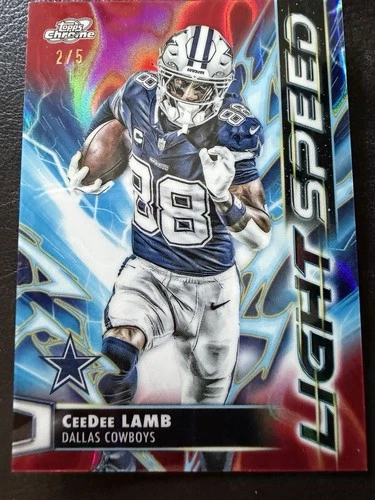 2025 Topps Cosmic Chrome CeeDee Lamb Base (RAW)