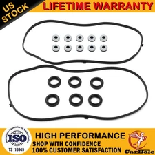 Valve Cover Gasket Set For Honda Acura Saturn 3.0L 3.2L 3.5L 3.7L V6 2003-2010