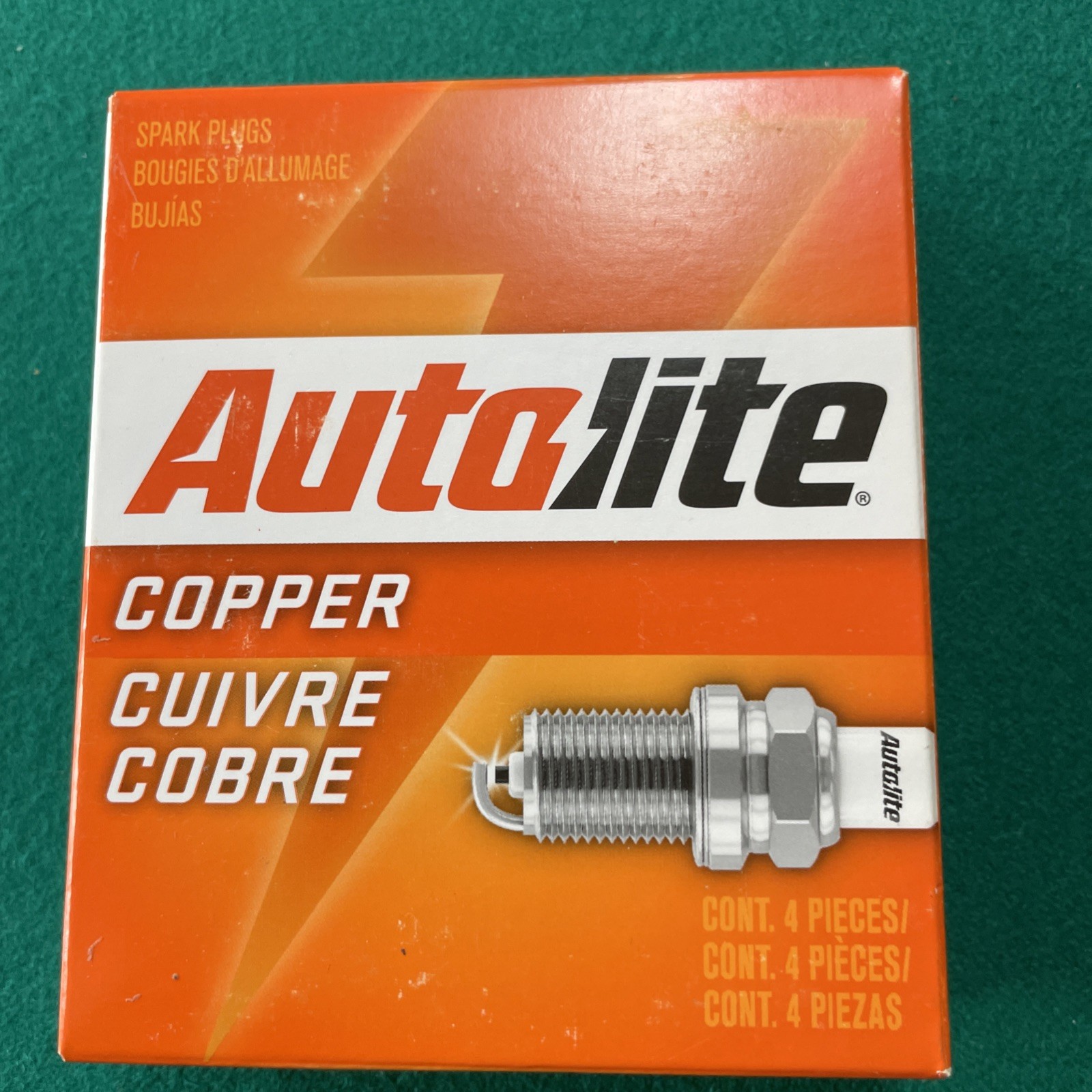 4 pack autolite copper spark plugs 4051