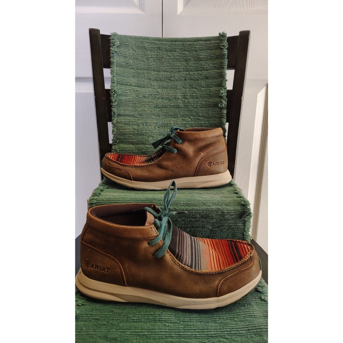 Ariat Men’s Spitfire Brown Bomber Boots 10027409_3-4_front.webp?v=  main image 4