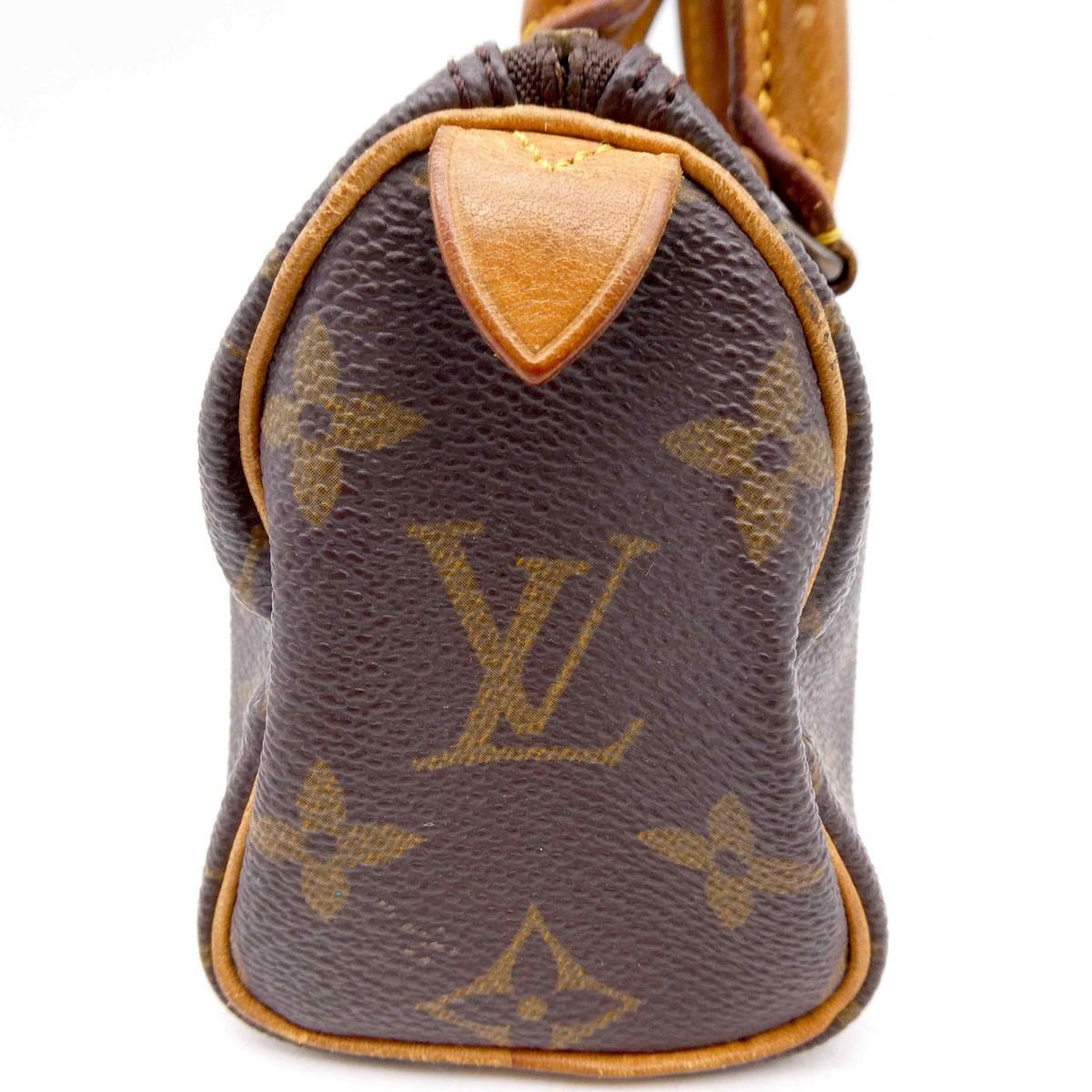 LOUIS VUITTON Mini Speedy M41534 Monogram Shoulder Hand Bag PVC