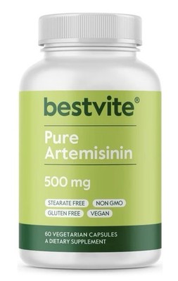 BESTVITE Artemisinin Pure 500 mg Per Capsule 60 Vegetarian Capsules Non Gmo