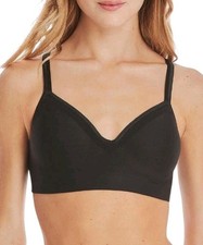 UPC 192503210045 product image for New Hanes Women's SmoothTec ComfortFlex Fit Wirefree Bra Sz M Black MHG199 | upcitemdb.com