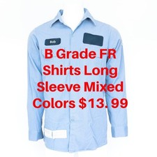 Used Flame Resistant FR Work Shirts Cintas, Workrite, CARHARTT, Flame Retardant