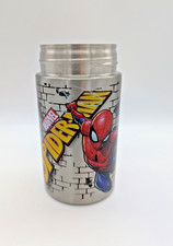 Zak Designs 15.5 oz. No Lid Marvel Spiderman Stainless Steel Water Bottle 5 In.