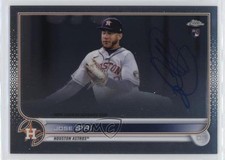 2022 Topps Chrome Rookie Auto Jose Siri #RA-JS Auto 0c6