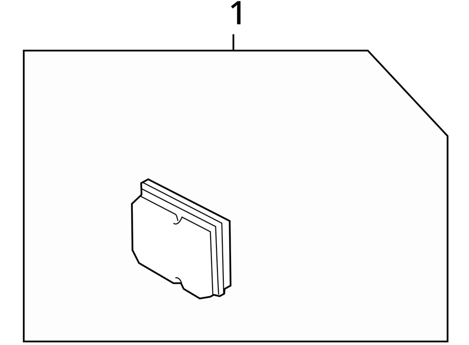 Módulo de control de bomba ABS Ford Taurus 2010-2012 B9FUJ Foto 4 de 4