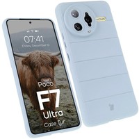 HandyhüLle FüR Xiaomi Poco F7 Ultra Bizon Case Cover Schutz HüLle Etui Hellblau