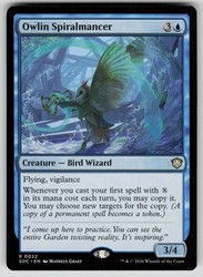 Owlin Spiralmancer #22 Commander: Secrets of Strixhaven