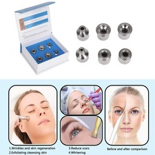 Dermabrasion Machine Tip Diamond Microdermabrasion Dermabrasion Replacement 6PCS