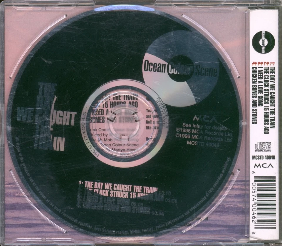 Ocean Colour Scene Day We Caught the Train CD Europe MCA 1996 single MCD40046 - Bild 2 von 2