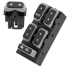 Front Left Driver Side Power Master Window Switch & Door Lock Switch 