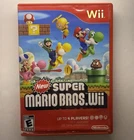 New Super Mario Bros. Wii Nintendo Wii - No Manual - Tested