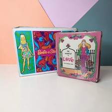 Vintage Doll Cases From 60's And 70's Lot Of 2 Used.