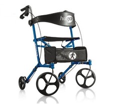Hugo Mobility Sidekick Andador Plegable Lateral con Asiento, Arándano Nuevo