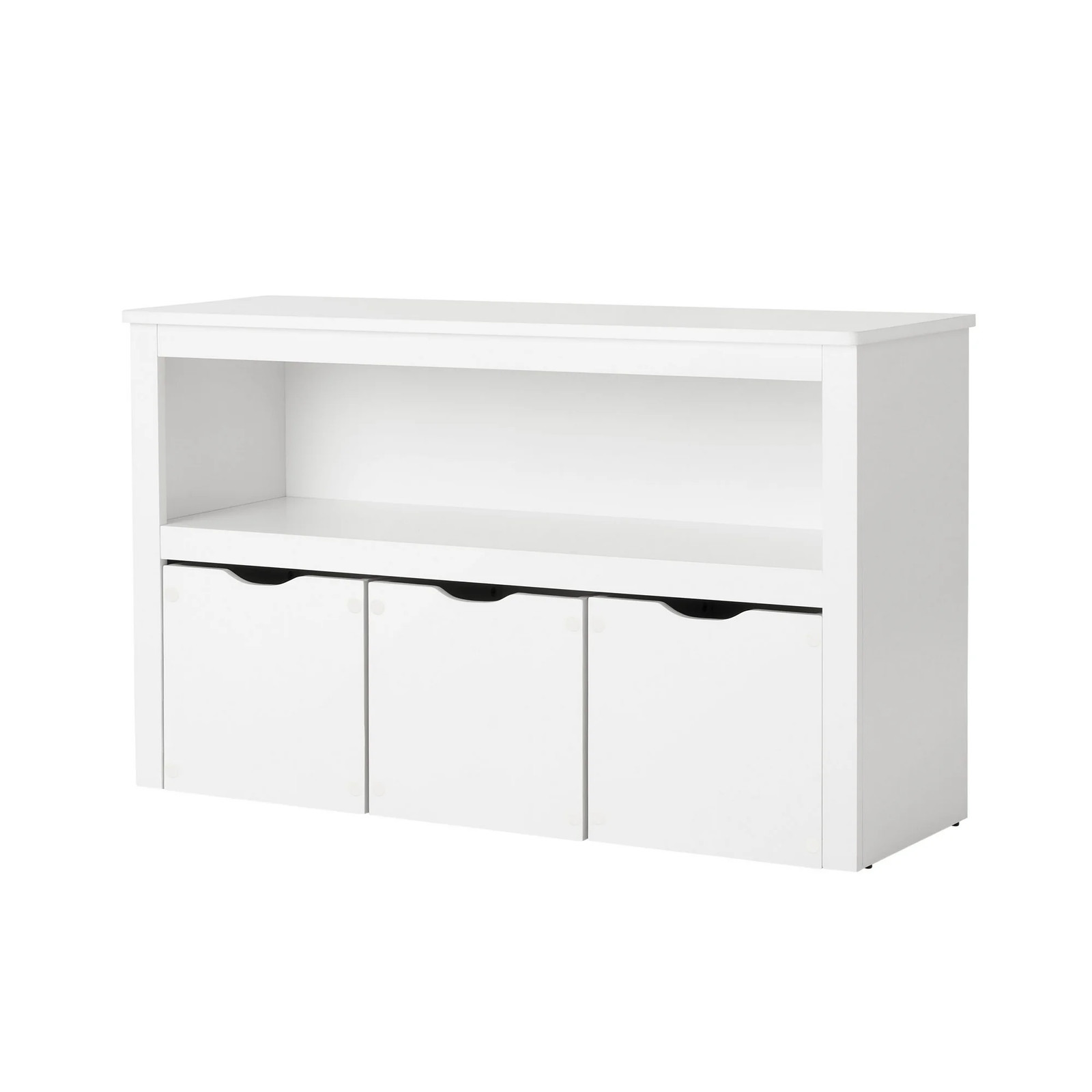 Your Zone YZ5336278612002 Kids Toy Storage Cabinet with Three Rolling Bins,