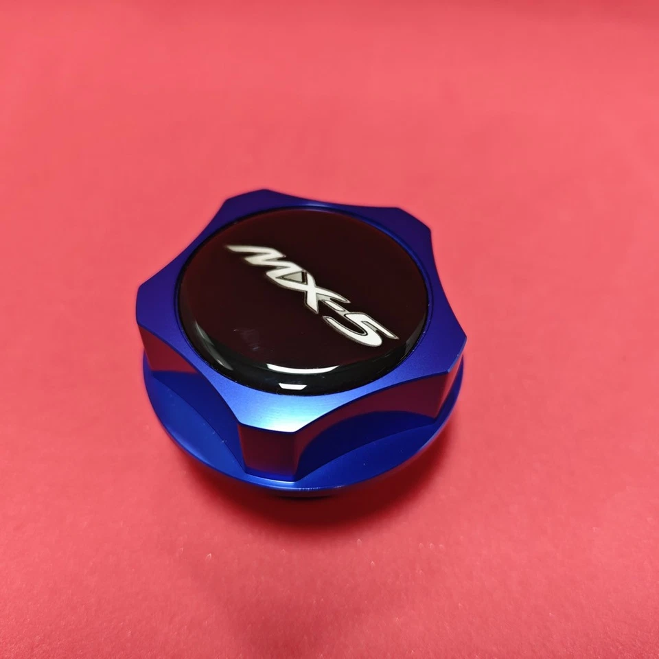 BLUE BILLET ENGINE OIL FILLER CAP for MAZDA MX5 MX-5 MIATA SPORT NC ND 2.0 1.5 S - Image 4 of 4