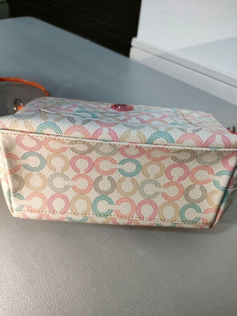 COACH Multi-Color Ring Pattern Accessory Pouch Se… - image 11