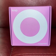 Loop Engage Kids 2 Ear Plugs Reusable Everyday 16dB Noise Relief Berry Blue