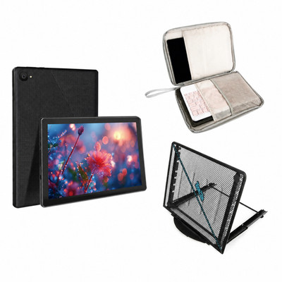 NEW 10.1 inch Tablet 20GB RAM 64GB ROM Android 15 Widevine L1 IPS LCD HD WiFi BT