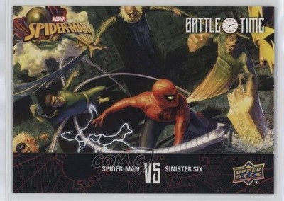 2024 Upper Deck Marvel Battle Time Spider-Man vs Sinister Six #BT-4 02l5