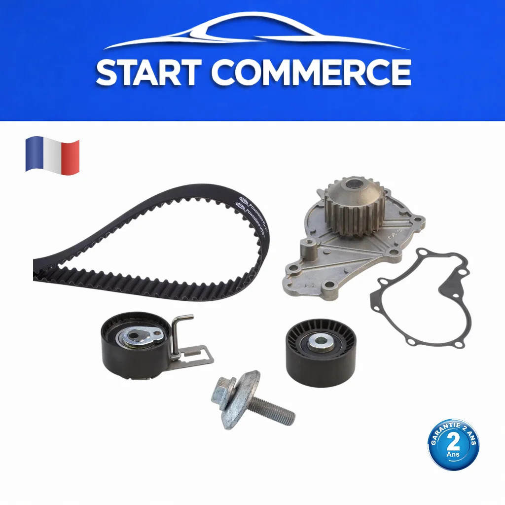 Kit courroie de distribution de haute précision et pompe à eau pour PSA 1.6 HDi