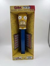 2002 Giant Pez Talking The Simpson&rsquo;s HOMER Candy Dispenser 12" NIB