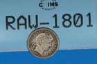 1912 10C LIBERTY HEAD BARBER SILVER DIME Early US Type RAW-1801