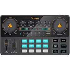 maono MAONOCASTER Lite Portable All-In-One Podcast Production Studio LN