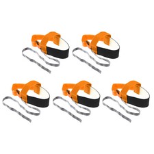 5pcs ESD Anti Static Foot Heel Straps Anti Static Wrist Strap Adjustable Orange