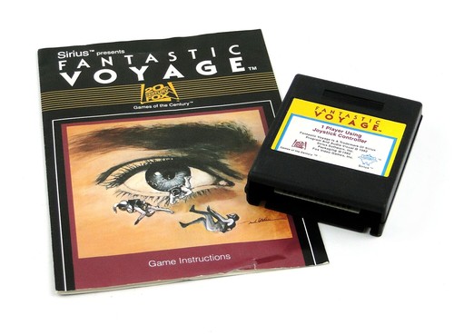 FANTASTIC VOYAGE komplett für Atari 400, 800, XL und XE als Cartridge von Sirius - Bild 4 von 4