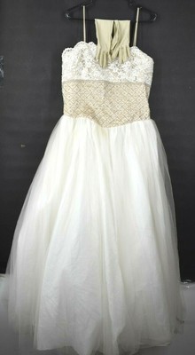 sequin top wedding dress
